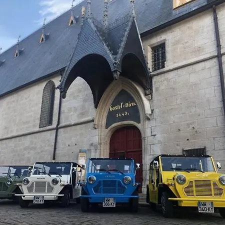 L'aubertine - Hypercentre Avec Terrasse Apartman Beaune